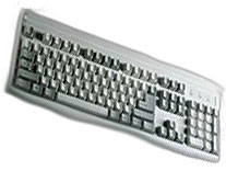 Eine Tastatur